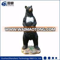 Custom home &amp; garden fiberglass black bear statue