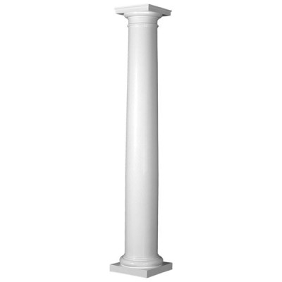 Factory hot sales light weight outdoor durable decorative fiberglass roman column for wholesale