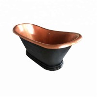 Modern decoration, hand-made high quality bronze bathtub