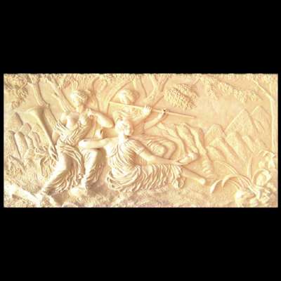 Hot sell waterproof sandstone wall relief for interior decoration