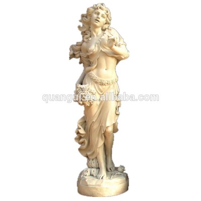 Hot selling new design sandstone sexy woman sculpture