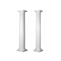 Factory sales light weight durable outdoor modern design fiberglass columns