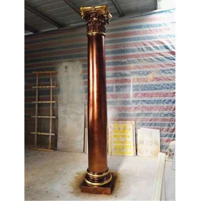 Factory sales waterproof durable indoor classic ancient FRP pillar