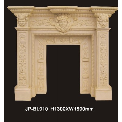 Factory sales hot sell high strength  high quality  durable outdoor and indoor sandstone decorative carved fireplaces design