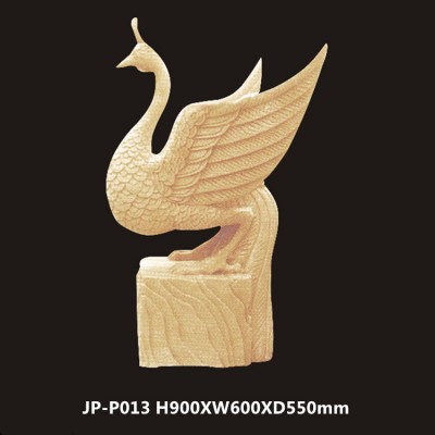 Outdoor garden waterproof life size swan water fountain