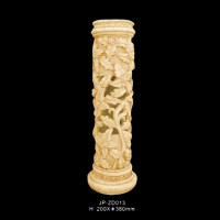 Hot sale high strength decorative stone round pedestal for house