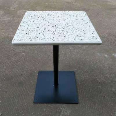 Factory hot selling durable color cement coffee table for restaurant