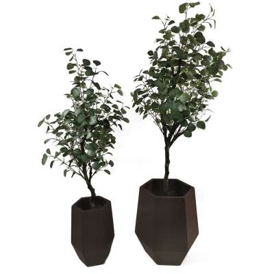 2020 new design light weight eco friendly big plant pots for indoor decorations